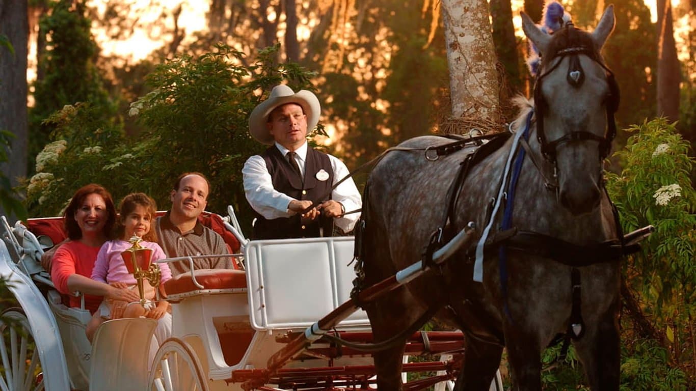 Horse-Drawn Carriage Rides at Disney's Fort Wilderness Resort & Campground